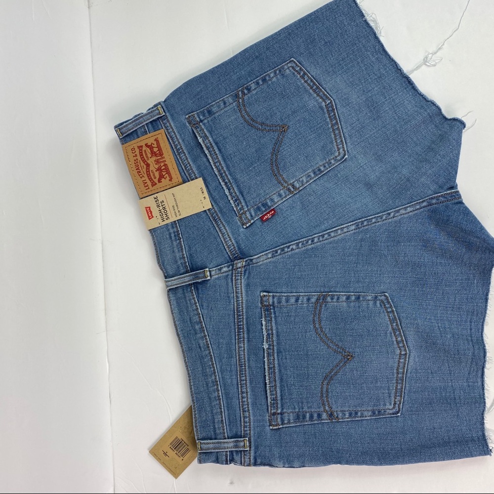 Levi’s High Rise Jeans Shorts - Picture 2 of 6